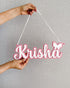 Personalised 3D Acrylic Name Plate - Butterfly