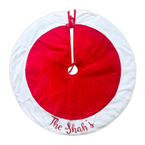 Personalised Christmas Tree Skirt