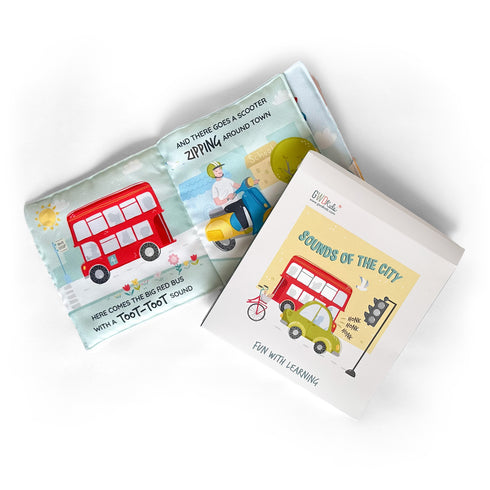 Sounds Of The City- Soft Book