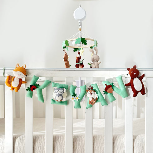 Personalised Woodland Adventures Name Bunting/Garland