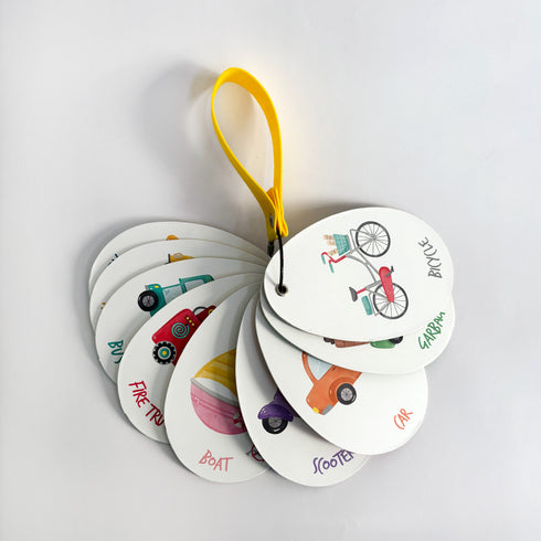 Travel Cards- Wheels and Shapes