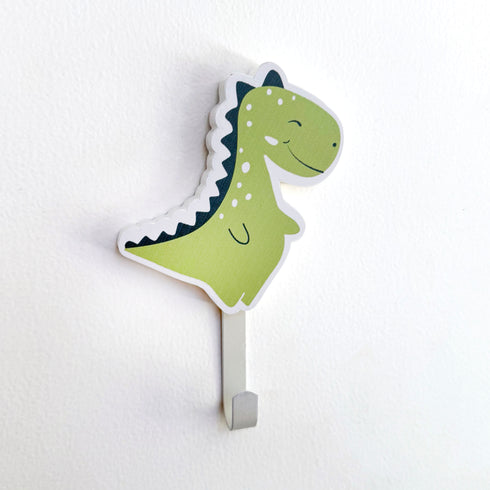 Dinosaur Wall Hooks - Set of 3