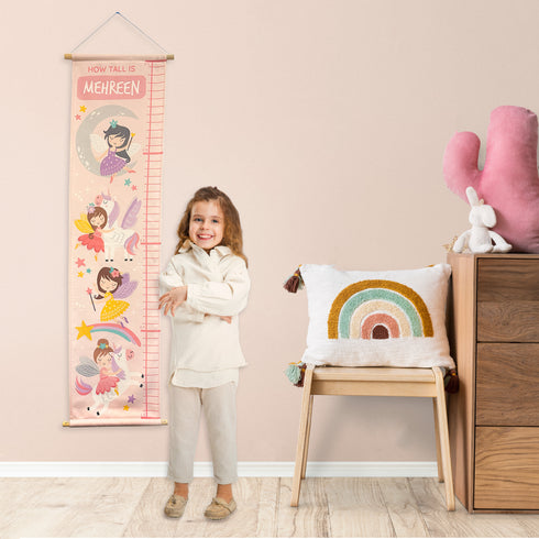 Unicorn and Fairies- Height Chart