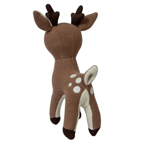 Deer - Knitted Cotton Plush Toy