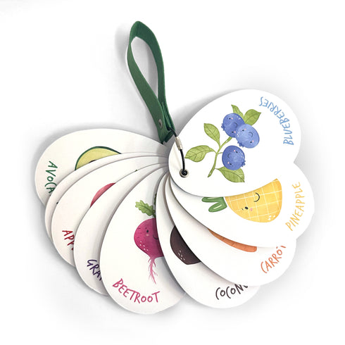 Travel Cards- Fruits & Vegetables