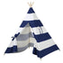 Tent/Tepee - Blue and White Striped