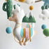 Baby Llama Cot Mobile - Amber