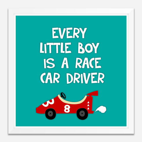 Racer boy - Wall Art
