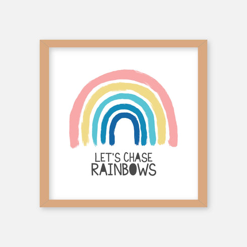 Chase Rainbows - Wall Art