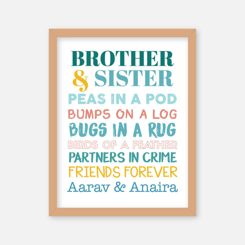 Sibling Love Frame