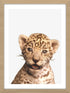 Little Leopard - Minimalist Framed Wall Art