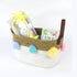 Newborn Baby Jute Gift Basket - Sunshine