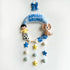 Personalised Baby and Pet Name Hanging - Blue