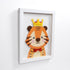 3D Little Tiger Portrait - Wall Art