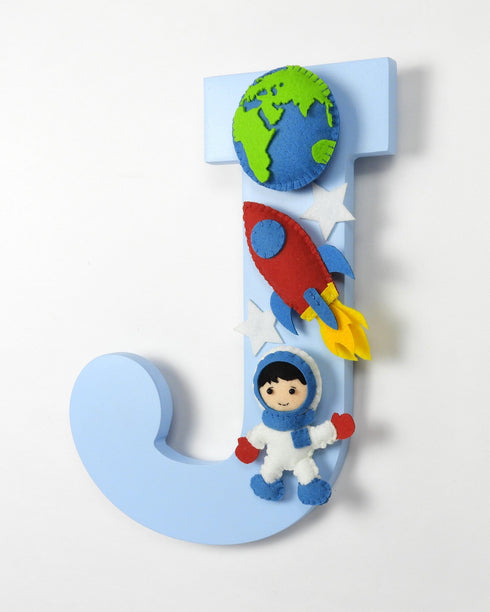 Space Themed Personalised Alphabet