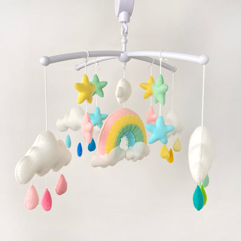 Rainbow Cot Mobile