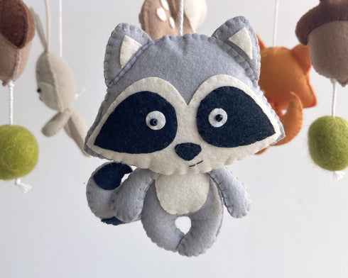 Woodland Animals Cot Mobile