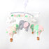Pink & Mint Hot Air Balloon Cot Mobile