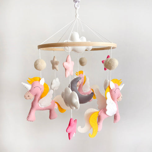 Unicorn Crib Mobile