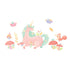 Unicorn Fairy Wall Decal Sticker