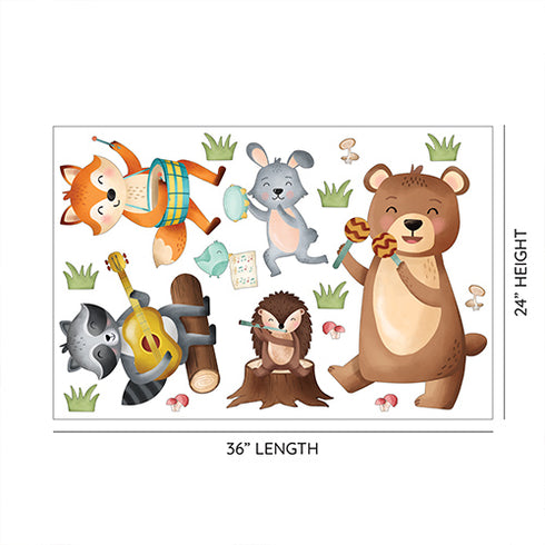 Into The Woods Wall Decal Sticker