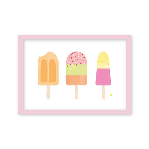 Popsicle - Framed Art Print