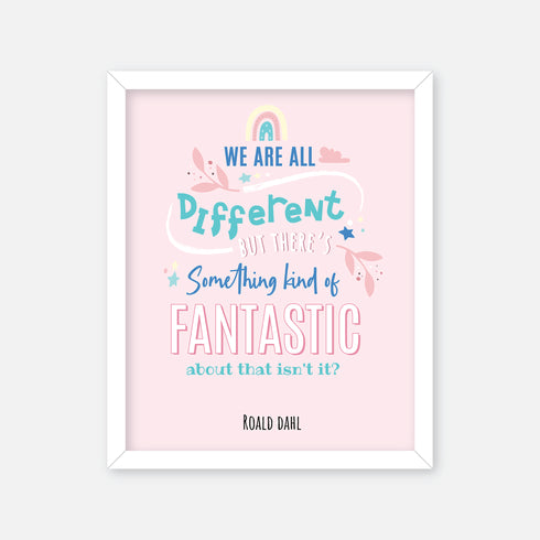 We are all different - Wall Art