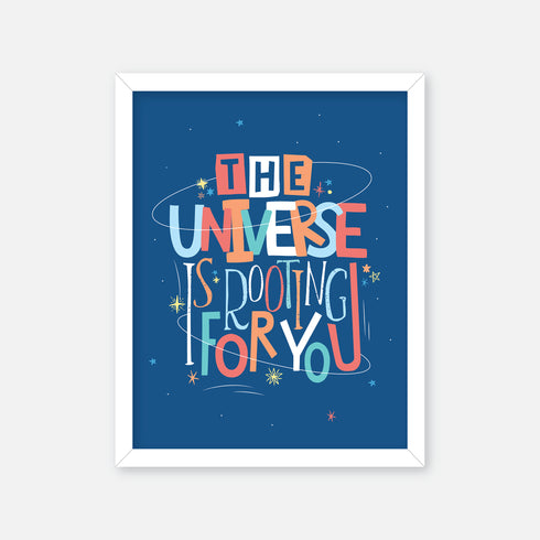 The Universe Illustrated Wall Art