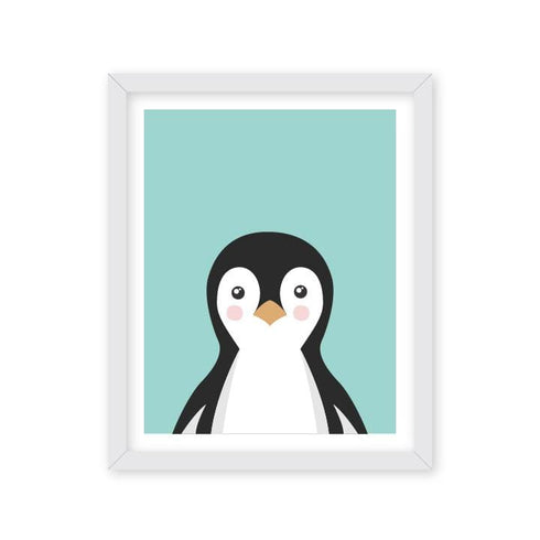 Monochrome Animal Portrait Frames Set