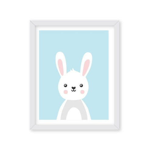 Monochrome Animal Portrait Frames Set