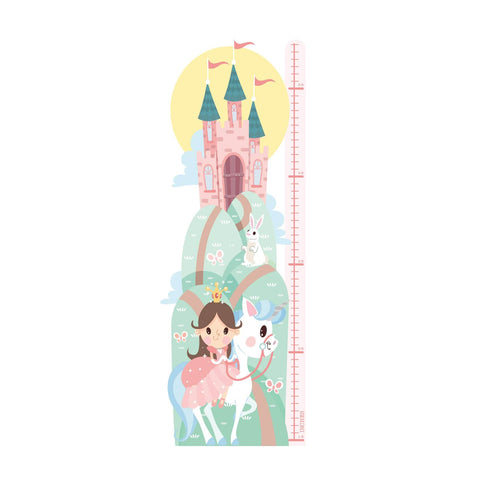 Princess - Height Chart Sticker