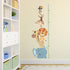 Safari Animals - Removable Height Chart Sticker