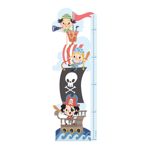 Little Pirates - Height Chart Sticker
