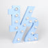 1/2 Number Marquee Lights