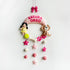 Personalised Baby and Pet Name Hanging - Pink