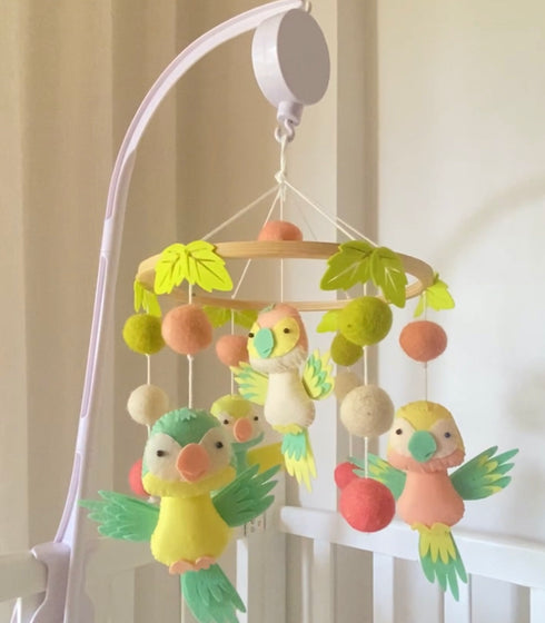 Musical Tropical Paradise - Cot Mobile