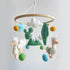 Baby Llama Cot Mobile - Amber