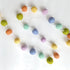 Pastel Felt Ball Garland