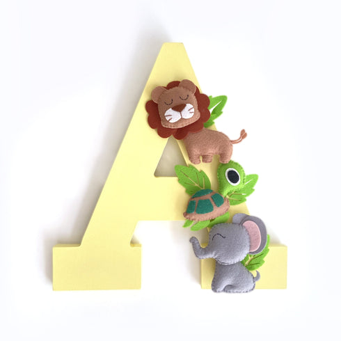 Jungle Themed Personalised Alphabet