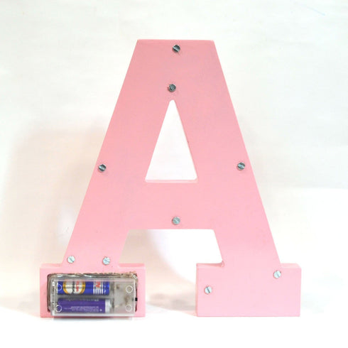 Retro Alphabet Marquee Led Light - 10"