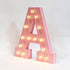 Retro Alphabet Marquee Led Light - 10"
