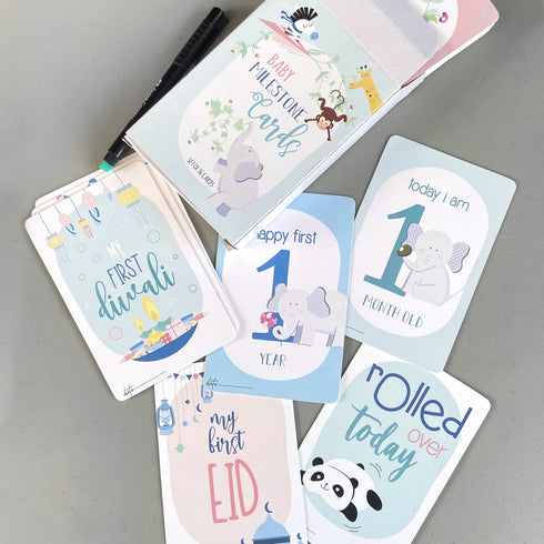 Baby Milestone Cards