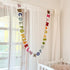 Rainbow A to Z Felt Alphabet Garland
