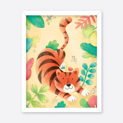 Illustrated Jungle Animal - Frames Set