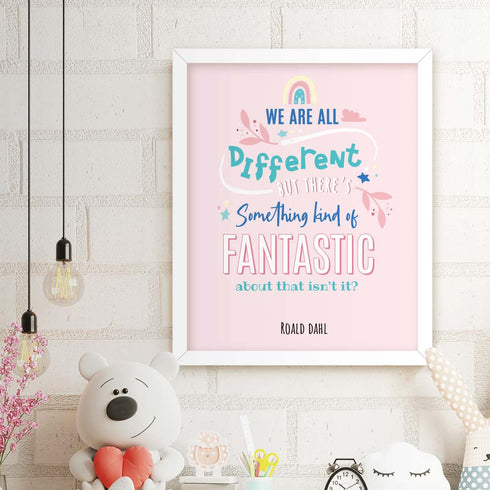 We are all different - Wall Art