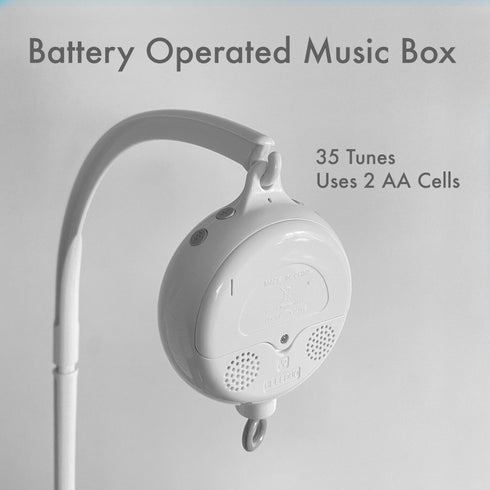 Teddy & Airplane Cot Mobile