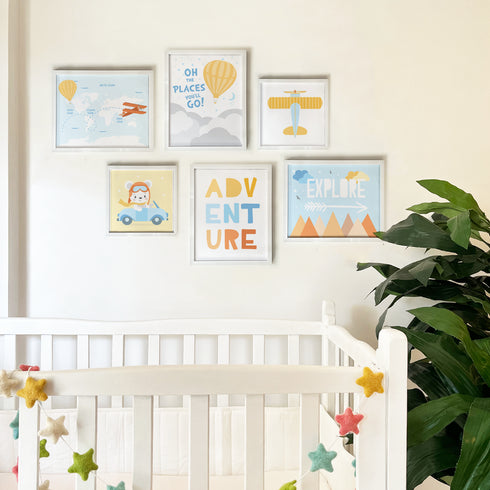 Adventures In The Sky - Gallery Wall