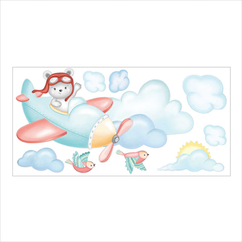Gliding Through The Skies - Wall Decal Sticker