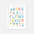 Alphabet & Numbers Wall Art Set