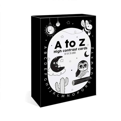 Patterns & Alphabets High Contrast Flash Cards